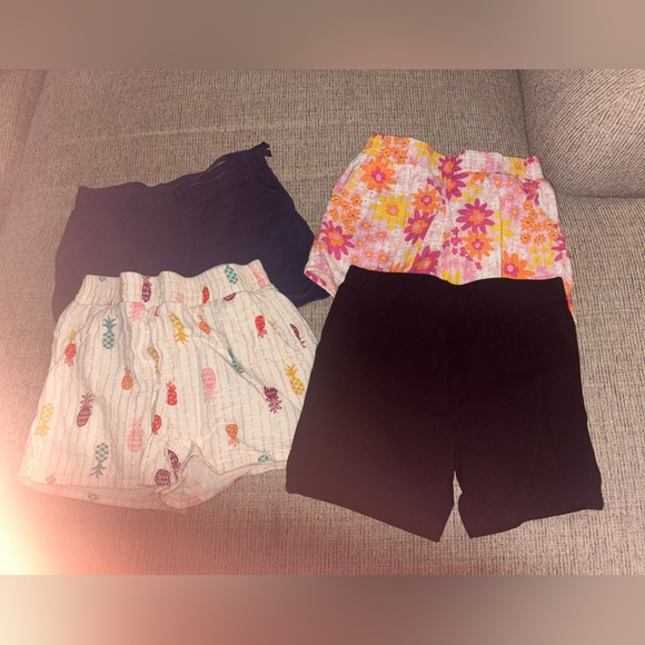 Other - Lot of 4 Colorful Kids Shorts for girls size 8
